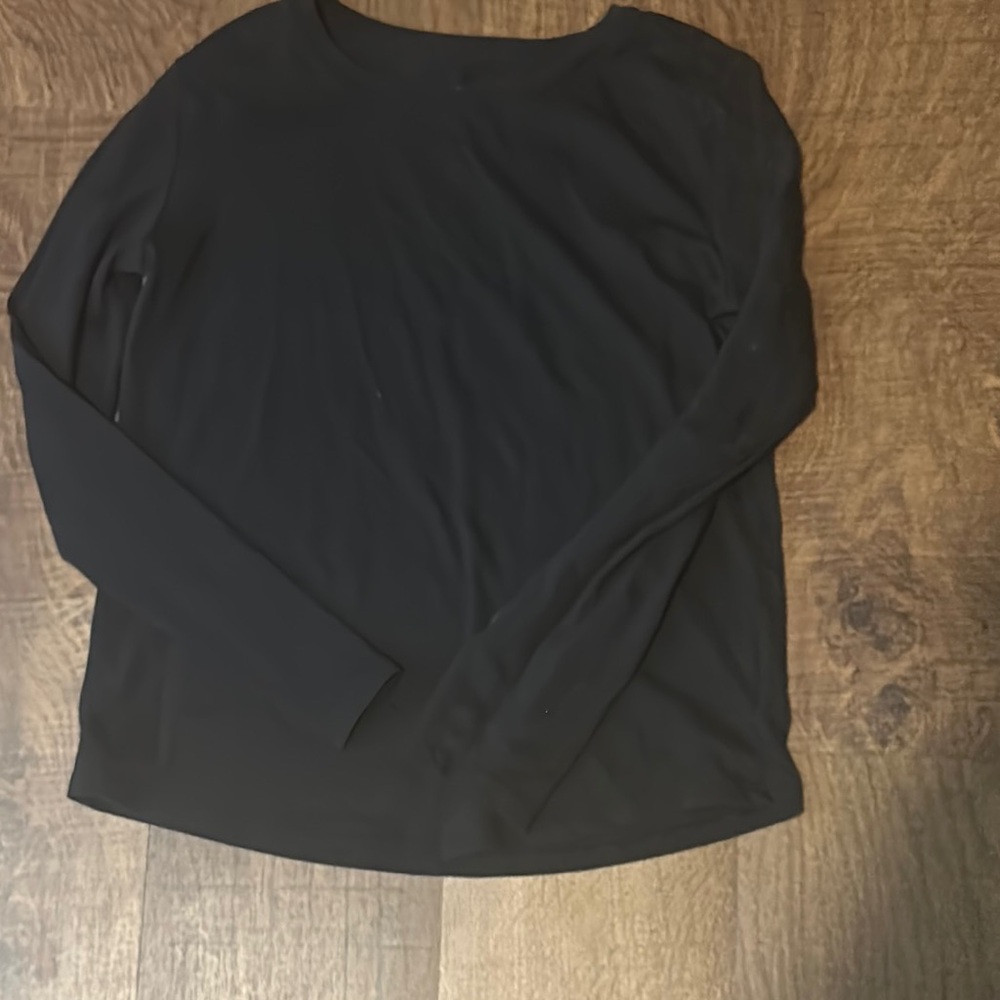 Classic Black Long Sleeve Top Boys